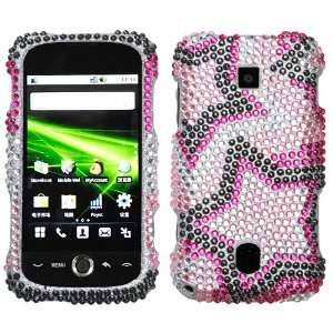  HUAWEI M860 (Ascend) Twin Stars Diamante Protector Cover 