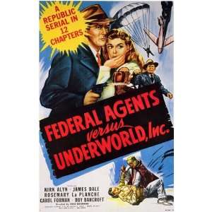  Federal Agents Versus Underworld Inc FINEST BRAND CANVAS 