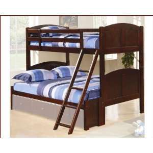  Coaster Furniture Twin over Full Panel Bunk Bed Parker 