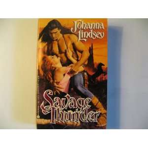  Savage Thunder (9780380753000) Johanna Lindsey Books