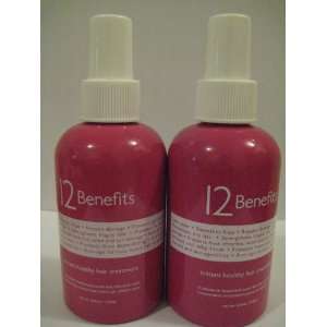 12 Benefits Instant Healthy Hair Treatment 6 Oz Set of 2