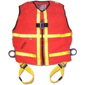  Construction Tux Vest Hi Visibility Tux Safety Harness, X 