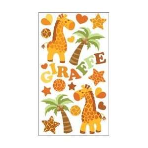   Classic Stickers Baby Giraffe; 3 Items/Order Arts, Crafts & Sewing