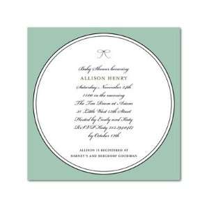  Baby Shower Invitations   Baby Bow By Petite Alma: Baby