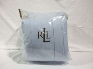 RALPH LAUREN   Lawton Azure Sky Blue Twin Comforter  
