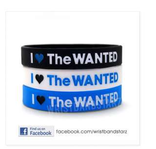 HEART THE WANTED WRISTBAND BRACELET   LOVE TW TWFANMILY WNTD  