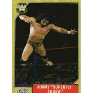   WWE Heritage Chrome #76 Jimmy Superfly Snuka: Sports & Outdoors