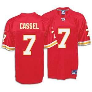 Matt Cassel Chiefs Red NFL Replica Jersey ( sz. XXXL, Red : Cassel 