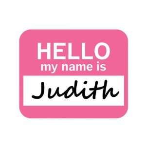  Judith Hello My Name Is Mousepad Mouse Pad