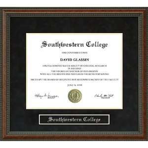  Southwestern College (SWC) Diploma Frame Sports 