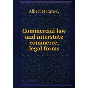  Commercial law and interstate commerce, legal forms 