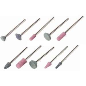 10 High Speed Professional Sanding Stones Rotary Tool Bits for Dremel