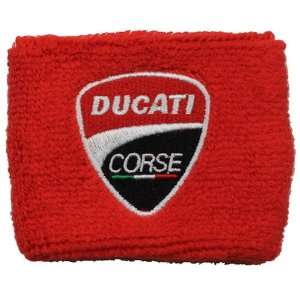  Ducati NEW Corse Red Brake Reservoir Sock Cover Fits 748 