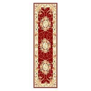  Safavieh Lyndhurst Collection LNH328C Red and Ivory Area 