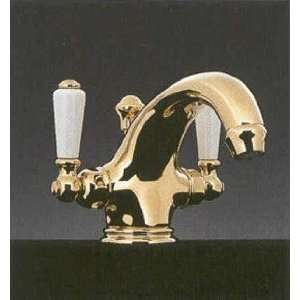  Perrin & Rowe Inca Brass C Spout Centerset Lavatory Faucet 