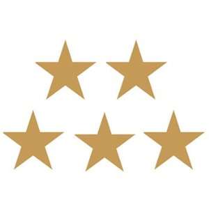   CREATED RESOURCES STICKERS GOLD STARS FOIL 294/PK 