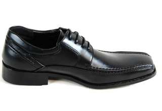 fw9/ Mens Black Oxford Dress Shoes + New in Box +US 8.5  