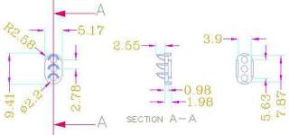  pcs N Scale 1160 Railroad Signals 3 aspects G/Y/R LEDs made #N  