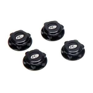    Covered 17mm Wheel Nuts, Alum, Black: 8/T 2.0: Toys & Games
