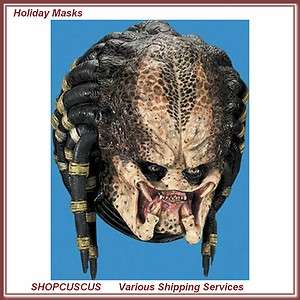   Costumes Predator Mask Deluxe Top Grade Components Available Popular