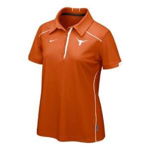   Longhorns Womens Orange Nike Kick Off Polo Shirt: Sports & Outdoors