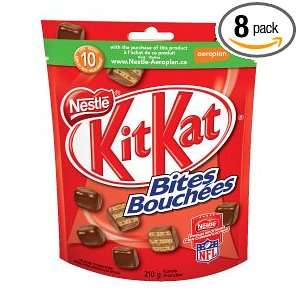 Bags of Nestle Kit Kat Chocolate Bites 210g Each (7.4oz) Made in 