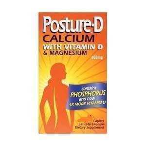  Posture d Calcium with Vitamin D & Magnesium 600 Mg, 120 