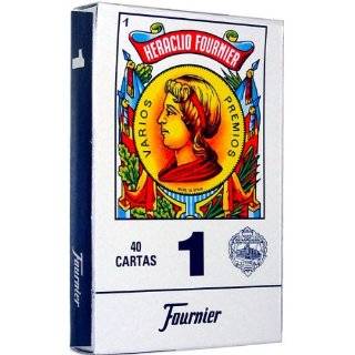 Fournier 1 40 Spanish Playing Cards (Blue) by N.H. Fournier S.A.