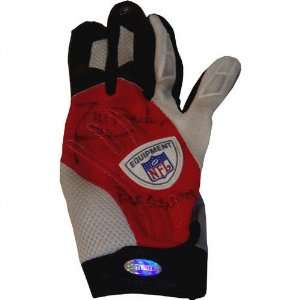  Tiki Barber Autographed Pre Season Game Used Glove Sports 