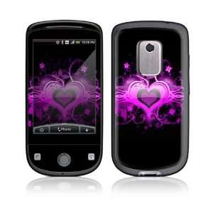  HTC Hero Decal Skin   Glowing Love Heart 
