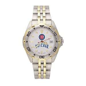 Chicago Cubs Mens All Star Watch W/Stainless Steel Band 