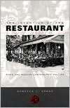 The Invention of the Restaurant Paris and Modern Gastronomic Culture 