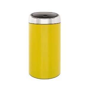  Brabantia Touch Bin De Luxe Trash Receptacle Lemon Yellow 