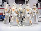Lot Of 5 Star Wars Battle Of Hoth Snowtrooper