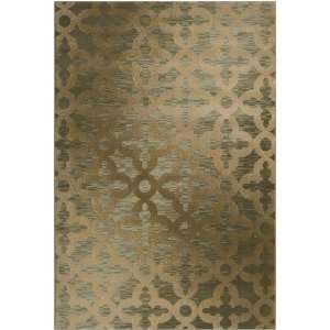   Harmony Blue Taupe Transitional 2 x 3 Rug (HAM 1001): Home & Kitchen