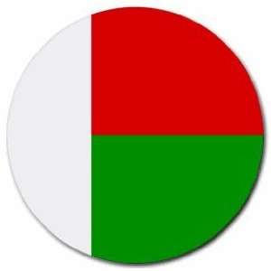  Madagascar Flag Round Mouse Pad: Office Products