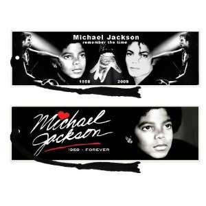  Michael Jackson Bookmarks ~ Remember the Time and Forever 