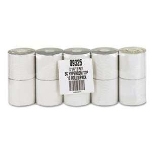  Paper Rolls, Credit Verification, 2 1/4 x 70 ft, White 