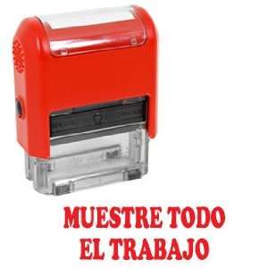   Spanish Teacher Stamp   MUESTRE TODO EL TRABAJO: Office Products