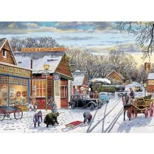  Gibsons Puzzle   Village Crossing 1000 Piece Jigsaw 