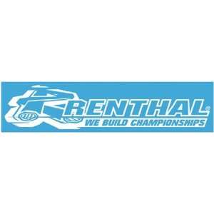  RENTHAL RENT 30 VAN STCKR (2/PK) WHT U 702 00 030 