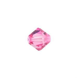  Swarovski® 6mm Bicone Crystal Rose Style #5301 Arts 