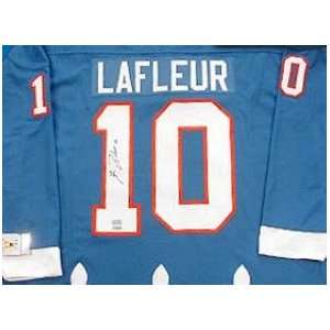  Guy Lafleur Signed Jersey   (Quebec Nordiques) Sports 