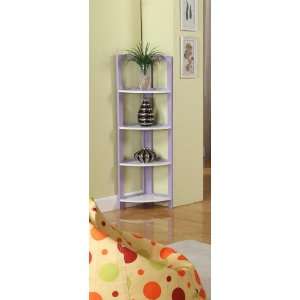   Foldable 4 Tier Corner Shelves Bookcase Plant Stand: Home & Kitchen