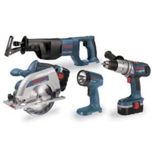 Factory Reconditioned Bosch CPK40 18 RT 18 Volt Ni Cad Cordless 4 Tool 