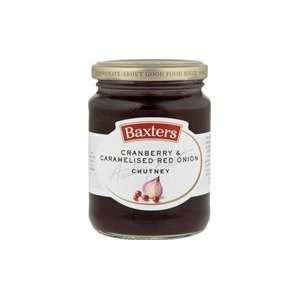 Baxters Cranberry & Caramlised Red Onion Chutney 300g:  