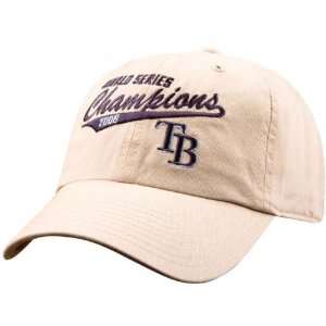 Tampa Bay Rays 2008 World Series Champions Natural Garment Washed Hat 