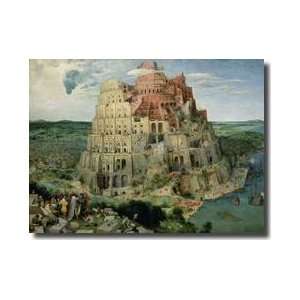 Tower Of Babel 1563 Giclee Print 