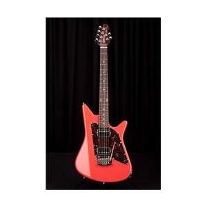   Hh Electric Guitar With Tremolo Bridge Coral Red Musical Instruments