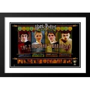  Harry Potter Goblet of Fire 32x45 Framed and Double Matted 